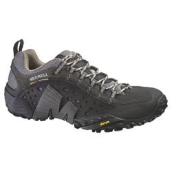 Merrell Intercept Leather Walking Shoes, Black